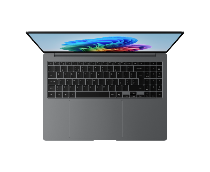 Samsung Galaxy Book 5 Pro, CPU: Core Ultra 7 256V, RAM: RAM 16 GB, Ổ cứng: SSD 1TB, Độ phân giải: Quad HD+, Card đồ họa: Intel Arc Graphics, Kích thước màn hình: 16 inch, Loại màn hình: Laptop Touch, Hệ điều hành: Windows 11 Home, Màu sắc: Dark Gray - hình số , 2 image