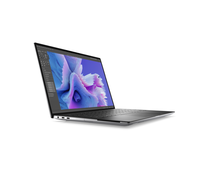 Dell Precision 5480, CPU: Core i9 13900H, RAM: RAM 32GB, Ổ cứng: SSD 1TB, Độ phân giải: FHD+, Card đồ họa: NVIDIA RTX A1000, Màu sắc: Lunar Silver - hình số , 2 image