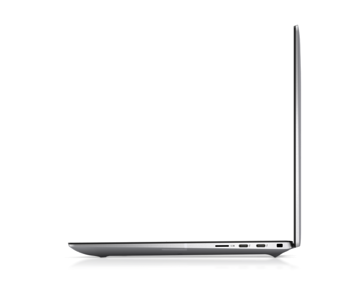Dell Precision 5480, CPU: Core i9 13900H, RAM: RAM 32GB, Ổ cứng: SSD 1TB, Độ phân giải: FHD+, Card đồ họa: NVIDIA RTX A1000, Màu sắc: Lunar Silver - hình số , 3 image