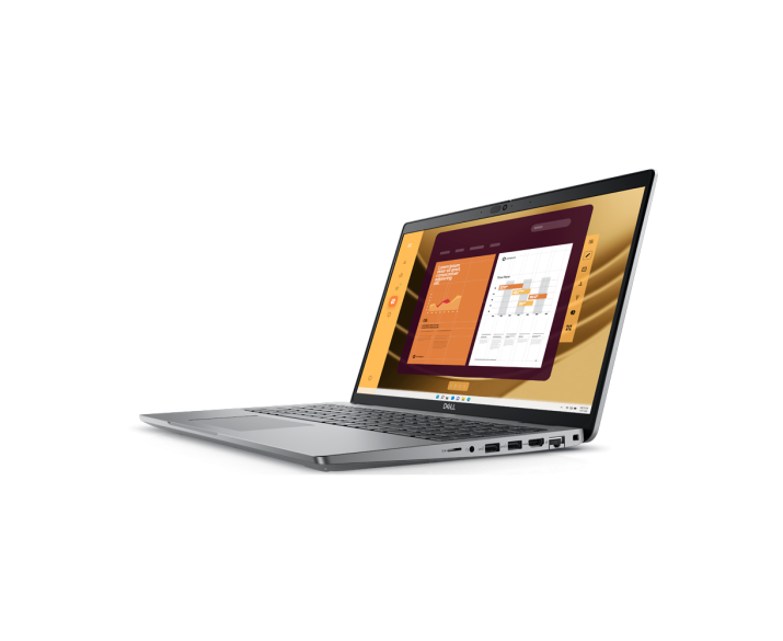 Dell Latitude 5550, CPU: Core Ultra 7 165U, RAM: RAM 16GB, Ổ cứng: SSD 512GB, Độ phân giải: FHD, Card đồ họa: Intel Iris Xe Graphics, Màu sắc: Dark Gray - hình số , 9 image