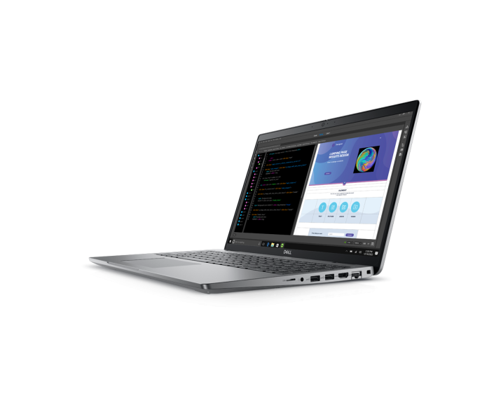 Dell Precision 3580, CPU: Core i7 1360P, RAM: RAM 16GB, Ổ cứng: SSD 512GB, Độ phân giải: FHD, Card đồ họa: NVIDIA RTX A500, Màu sắc: Dark Gray - hình số , 3 image