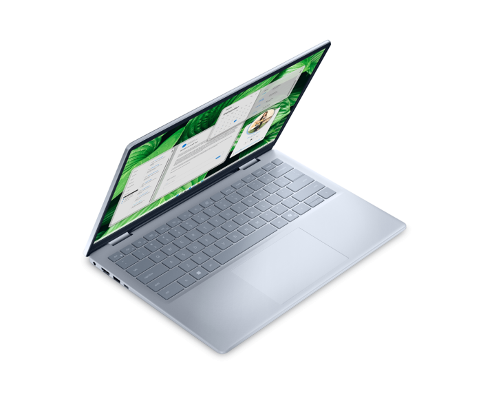 Dell Inspiron 5445, CPU: Ryzen 7 8840HS, RAM: RAM 16 GB, Ổ cứng: SSD 1TB, Độ phân giải: Full HD+, Card đồ họa: AMD Radeon Graphics, Kích thước màn hình: 14 inch, Loại màn hình: Laptop Non-Touch, Hệ điều hành: Windows 11, Màu sắc: Ice Blue - hình số , 10 image