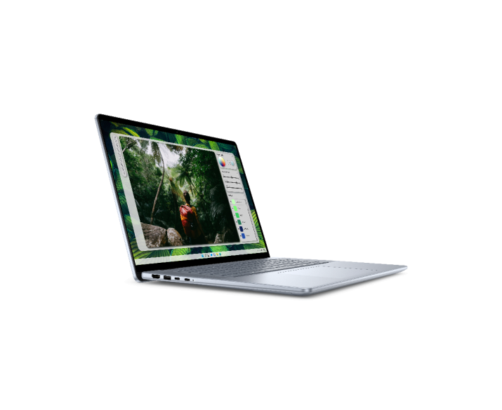 Dell Inspiron 16 7640 2 in 1, CPU: Core Ultra 7 155H, RAM: RAM 16 GB, Ổ cứng: SSD 1TB, Độ phân giải: Full HD+ Touch, Card đồ họa: Intel Arc Graphics, Màu sắc: Ice Blue - hình số , 4 image