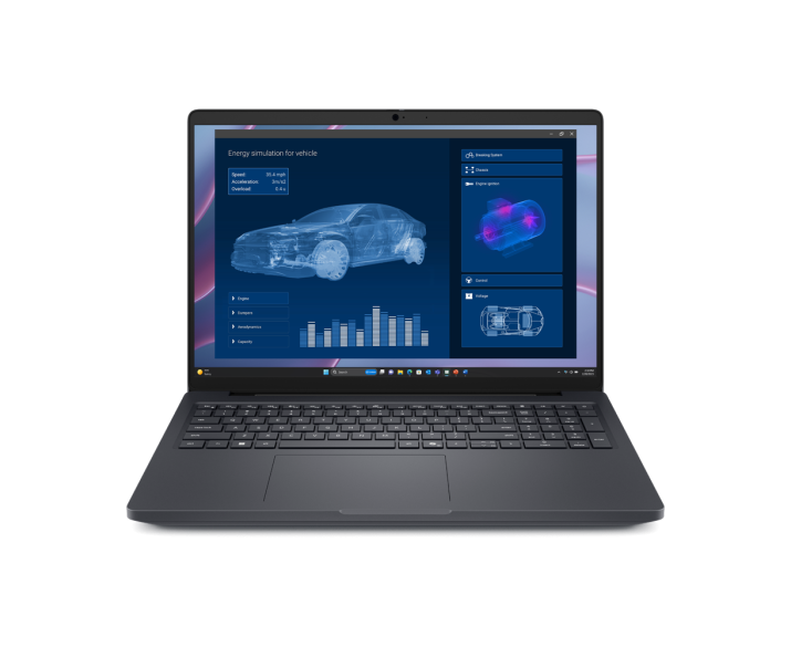 Dell Pro Max 16 MC16255, CPU: Ryzen AI 7 Pro 350, RAM: RAM 32 GB, Ổ cứng: SSD 512GB, Độ phân giải : Full HD+, Card đồ họa: RTX PRO 500, Kích thước màn hình: 16 inch, Loại màn hình: Laptop Non-Touch, Hệ điều hành: Windows 11, Màu sắc: Black - hình số 