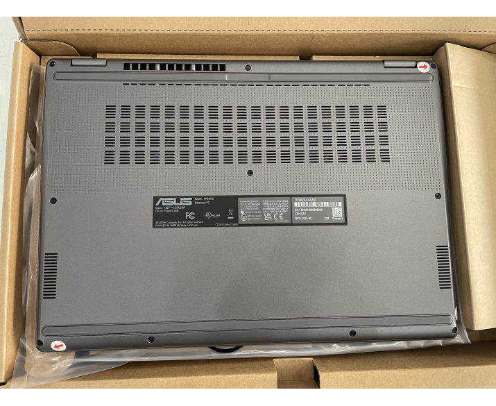 ASUS Vivobook 14 Flip TP3407SA, CPU: Core Ultra 7 256V, RAM: RAM 16 GB, Ổ cứng: SSD 1TB, Độ phân giải: Full HD+, Card đồ họa: Intel Arc Graphics, Kích thước màn hình: 14 inch, Loại màn hình: Laptop 2 in 1, Hệ điều hành: Windows 11, Màu sắc: Matte Gray, Tình trạng: Đẹp (95–96%) - hình số , 4 image