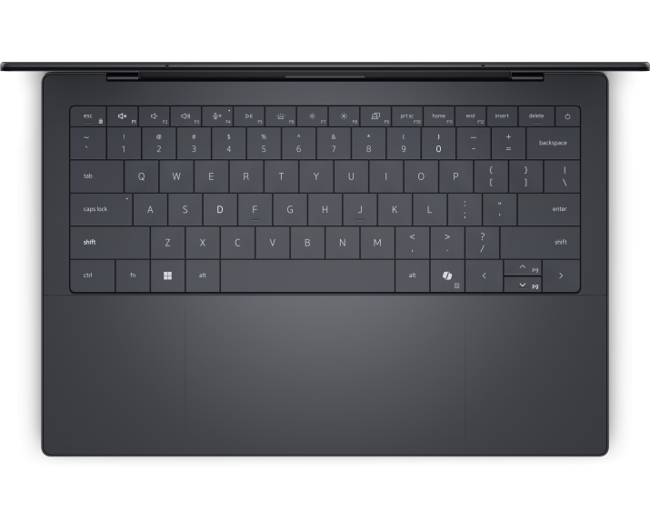 Bàn phím Dell XPS bố cục gọn gàng, trackpad lớn và hoàn thiện cao cấp