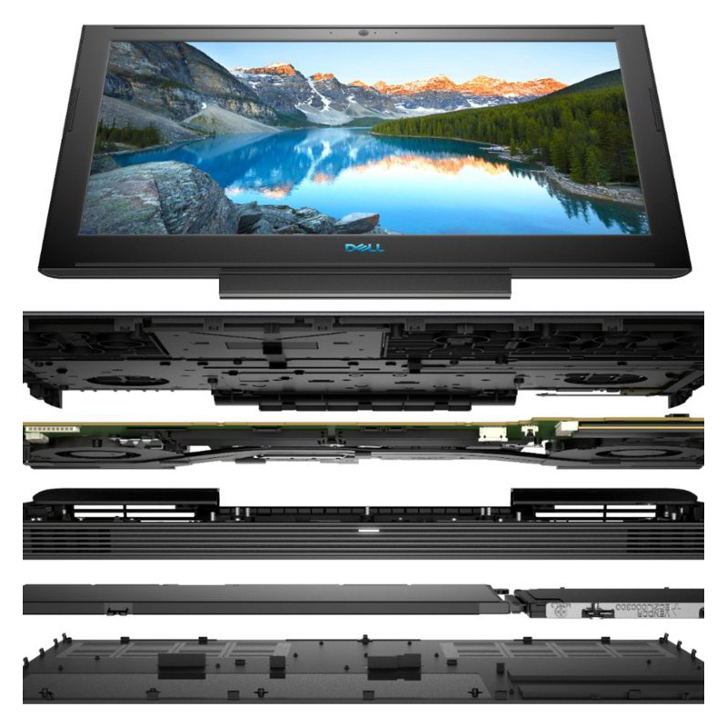 Dell G7 15 7588, CPU: Core™ i7-9750H, RAM: 8 GB, Ổ cứng: SSD M.2 128GB, Độ phân giải : Full HD (1920 x 1080), Card đồ họa: NVIDIA GeForce RTX 2060 - hình số , 7 image