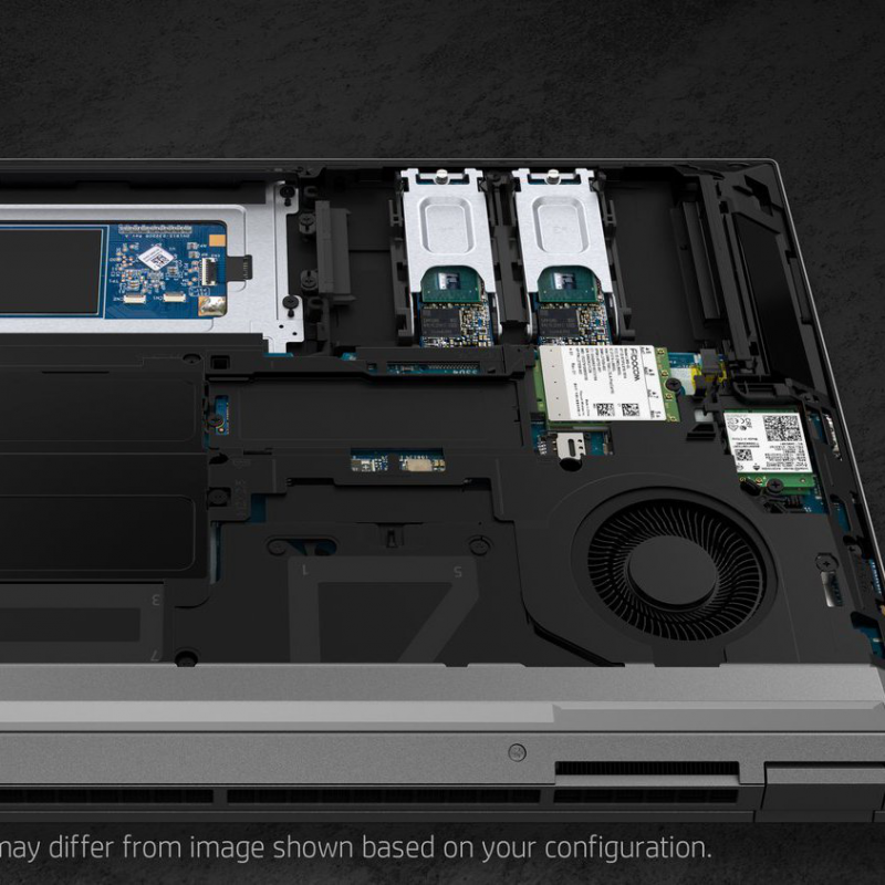 HP ZBook Fury 15 G7, CPU: Core™ i7-10850H, RAM: 32 GB, Ổ cứng: SSD M.2 512GB, Độ phân giải : Full HD (1920 x 1080), Card đồ họa: NVIDIA Quadro T2000 - hình số , 12 image