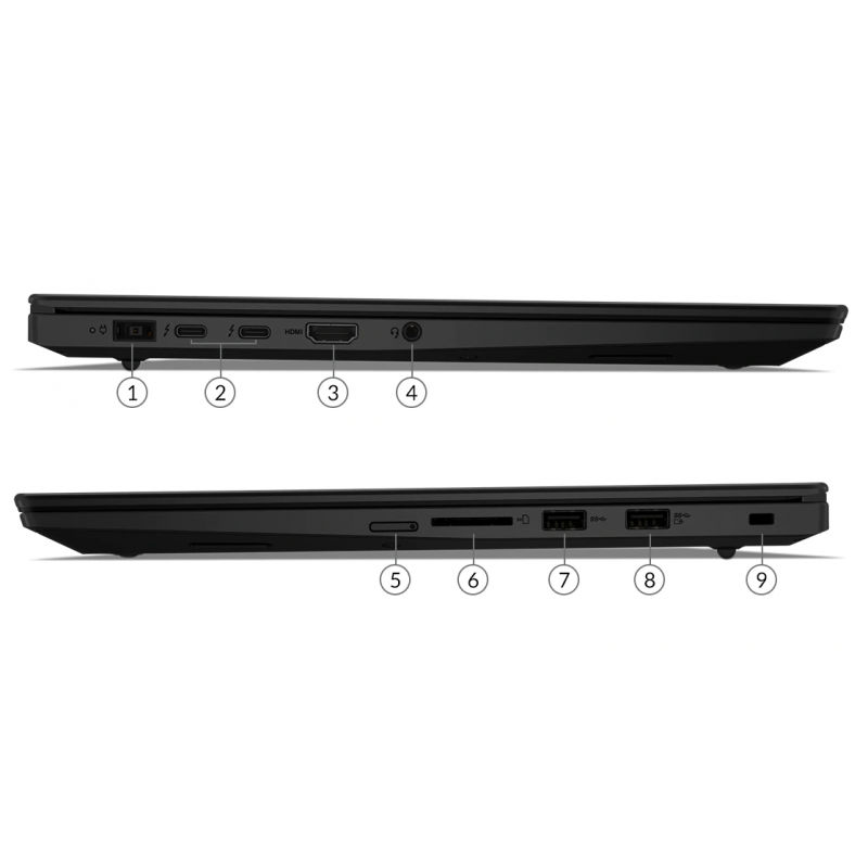 Thinkpad X1 Extreme Gen 3, CPU: Core i7 10750H, RAM: RAM 16 GB, Ổ cứng: SSD 512GB, Độ phân giải : Full HD, Card đồ họa: GTX 1650Ti - hình số , 9 image