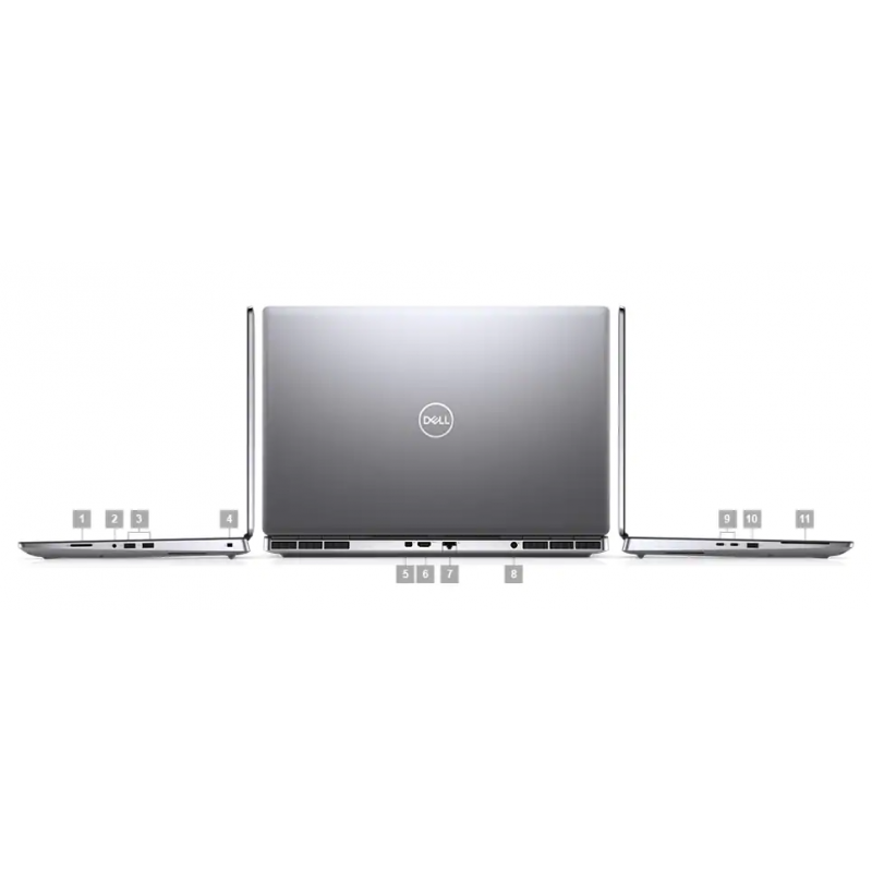 Dell Precision 7750 - hình số , 6 image Dell Precision 7750, CPU: Core Processor i7-10850H, RAM: RAM 16 GB, Ổ cứng: SSD 512GB, Độ phân giải : Full HD, Card đồ họa: NVIDIA Quadro RTX 3000 - hình số , 6 image