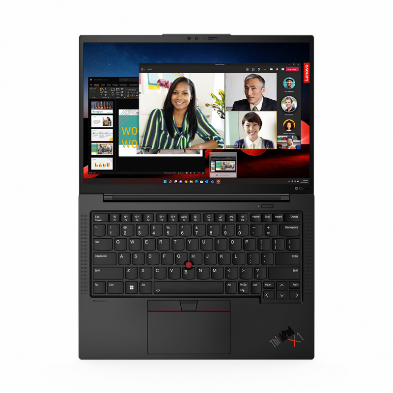 Lenovo ThinkPad X1 Carbon Gen 11, CPU: Core i7 - 1365U, RAM: 32 GB, Ổ cứng: SSD M.2 512GB, Độ phân giải: 2K+, Card đồ họa: Intel Iris Xe Graphics, Màu sắc: Black - hình số , 7 image