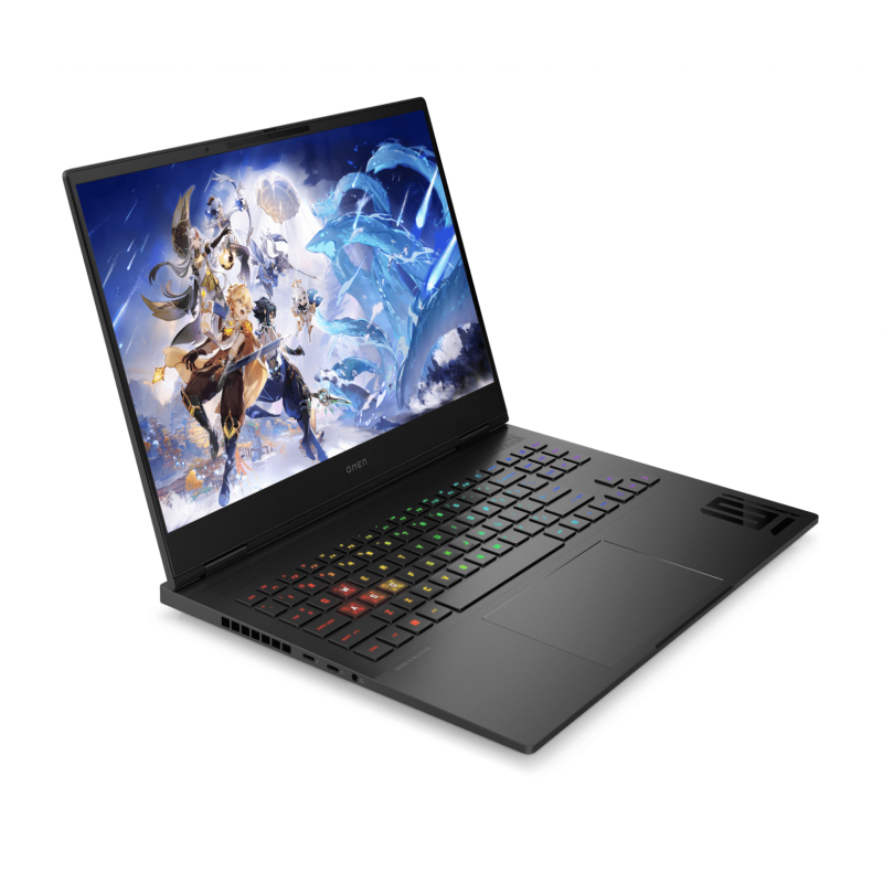 HP Omen Transcend 16 2023, CPU: Core i9 - 13900HX, RAM: 16 GB, Ổ cứng: SSD M.2 512GB, Độ phân giải : Quad HD+, Card đồ họa: NVIDIA GeForce RTX 4070, Màu sắc: Ceramic White - hình số , 6 image