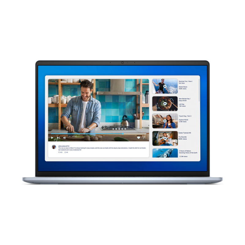 Dell 16 DC16250 - hình số , 10 image Dell 16 DC16250, CPU: Core 5 120U, RAM: RAM 16 GB, Ổ cứng: SSD 512GB, Độ phân giải : Full HD+, Card đồ họa: Intel Graphic, Kích thước màn hình: 16 inch, Loại màn hình: Laptop Touch, Hệ điều hành: Windows 11, Màu sắc: Ice Blue - hình số , 10 image
